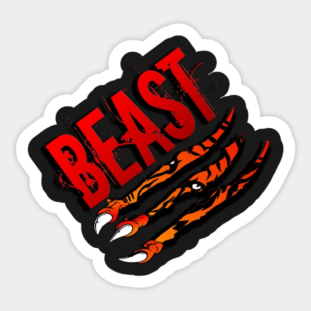 Beast Mode (The Twoot Channel) Sticker by Twooten11tw